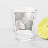 Aangepaste foto 25e Jubileum Shot Glass Glas (Achterkant)
