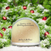 Aangepaste foto 50e Jubileum Sneeuwbol (Kerstmis)