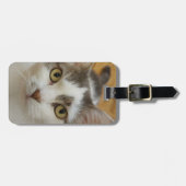 Aangepaste foto aangepast bagagelabel (Voorkant horizontaal)