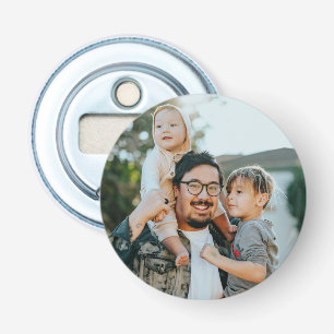 Aangepaste foto aangepast button flesopener