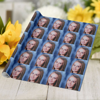 Aangepaste foto aangepast cadeaupapier