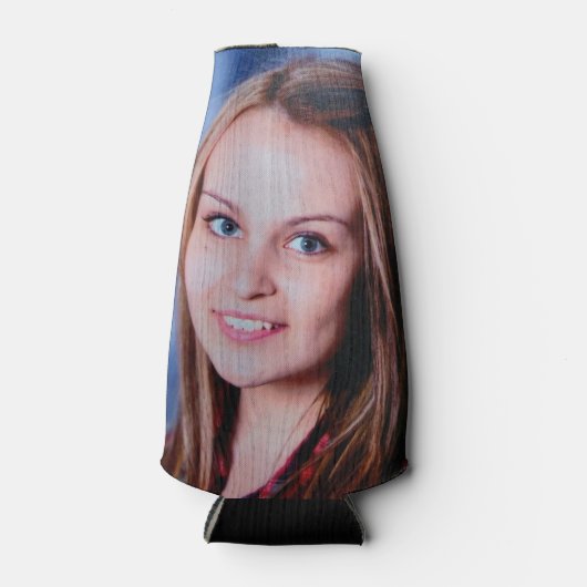 Aangepaste foto aangepast flesjeskoeler (Voorkant)