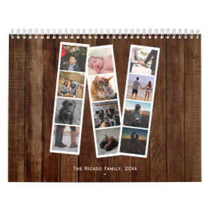 Aangepaste foto aangepast kalender