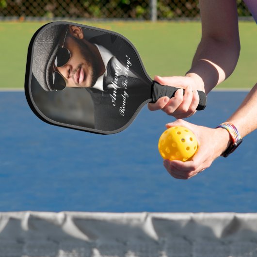 Aangepaste foto aangepast pickleball paddle (Insitu)