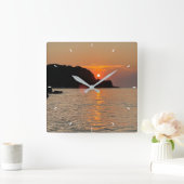 Aangepaste foto aangepast pols vierkante klok (Huis)