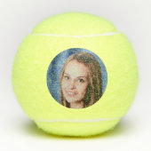 Aangepaste foto aangepast tennisballen (Voorkant)