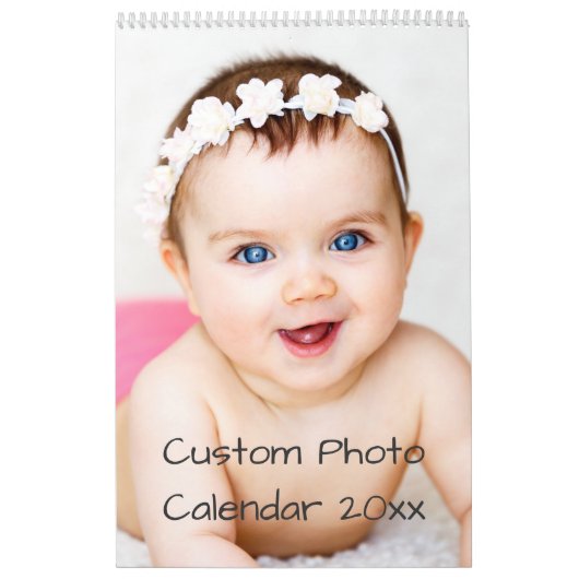 Aangepaste foto-aangepaste agenda kalender (Hoes)