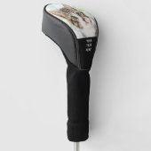 Aangepaste foto Aangepaste tekst Creëer Uw eigen t Golfheadcover (Schuin)