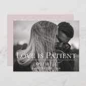 Aangepaste foto-aankondiging van uitstel van de br kaart (Voorkant / Achterkant)