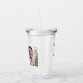 Aangepaste foto-acrylgetumbler acryl drinkbeker (Links)