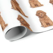 Aangepaste foto afbeelding afbeelding logo patroon cadeaupapier (Rol Hoek)