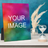 Aangepaste foto Afbeelding Afbeelding Logo Vertica Fotoplaat (Zijkant)