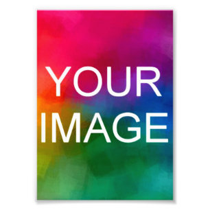 Aangepaste foto Afbeelding Logo Sjabloon Hoge kwal Afdruk