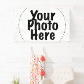 Aangepaste FOTO AFBEELDING Party Banner (Insitu)