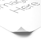 Aangepaste foto afbeelding vergroting foto afdruk (Hoek)