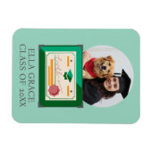 Aangepaste foto afstudeerkader magneet (Horizontaal)