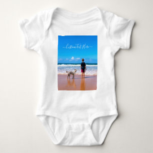 Aangepaste foto Baby Bodysuit met uw foto's