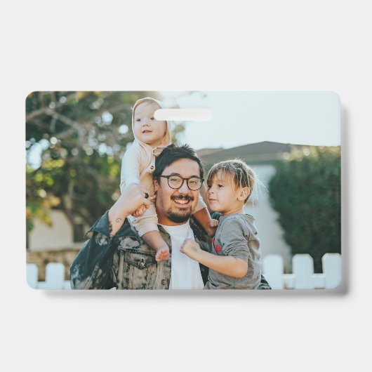 Aangepaste foto badge (Voorzijde)