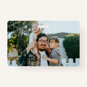 Aangepaste foto badge