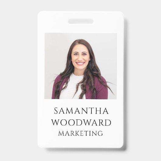 Aangepaste foto-badge badge (Voorzijde)