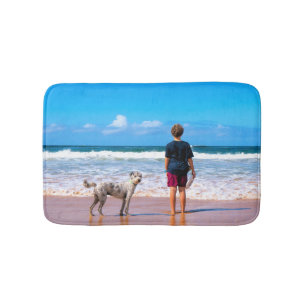 Aangepaste foto badmat ontwerp uw eigen huisdier c
