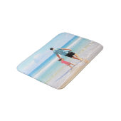 Aangepaste foto badmat uw foto's cadeau (Gekanteld)