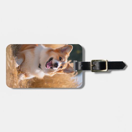 Aangepaste foto bagagelabel (Voorkant horizontaal)