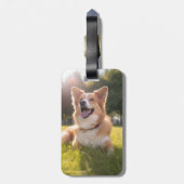 Aangepaste foto bagagelabel (Achterkant verticaal)