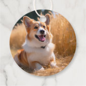 Aangepaste foto bedankjes labels (Voorkant)