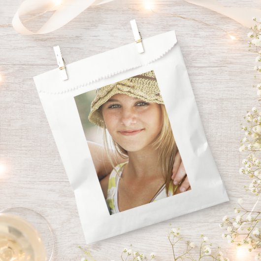 Aangepaste foto bedankzakje (Geknipt)