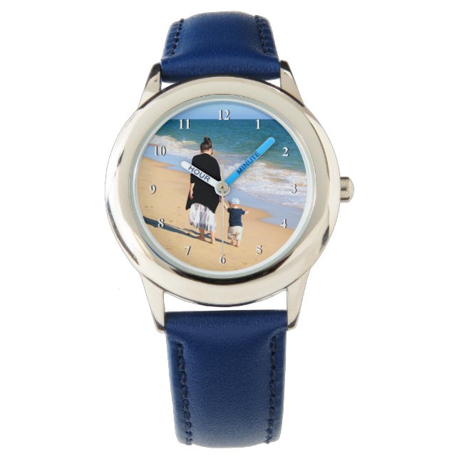 Aangepaste foto Bekijk uw eigen ontwerp gepersonal Horloge (Voorkant)