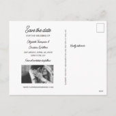 Aangepaste foto bellen in het nieuwe jaar feestdagenkaart (Achterkant)