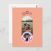 📸 Aangepaste Foto & Bericht Kaart – Gepersonalise (Voorkant / Achterkant)