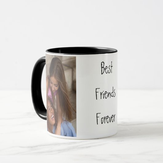 Aangepaste foto Best Friends Forever, BFF-Mok Mok (Voorkant links)