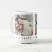 Aangepaste foto Beste pap ooit Koffiemok (Voorkant links)