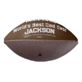 Aangepaste foto beste vader ooit american football (Gedraaid 270)