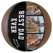 Aangepaste foto beste vader ooit basketbal (Verticaal)