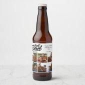 Aangepaste foto beste vader ooit bier etiket (Voorkant)