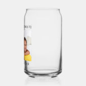 Aangepaste foto beste vader ooit blikvorm glas (Links)