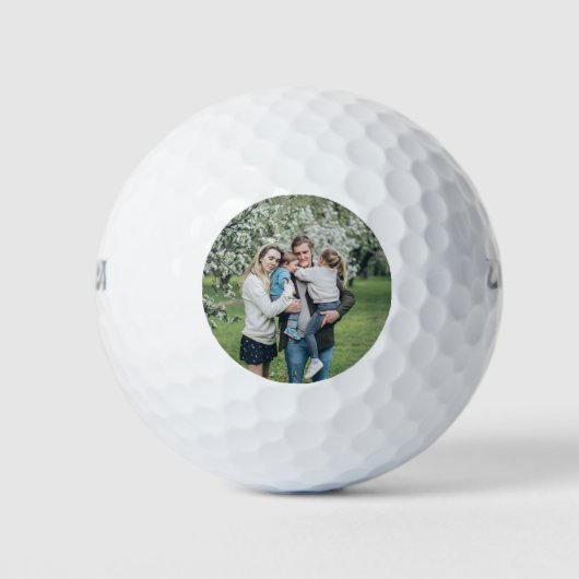 Aangepaste foto Beste vader ooit Golfballen (Voorkant)