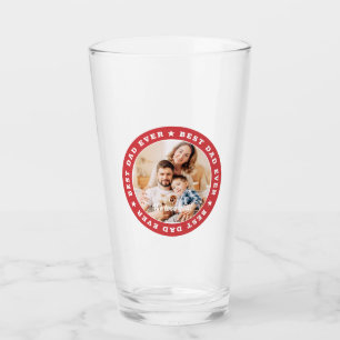 Aangepaste foto beste vader ooit Modern Star Glas