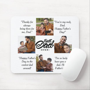 Aangepaste foto beste vader ooit muismat