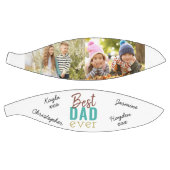 Aangepaste foto beste vader ooit ondertekend basketbal (Panelen)