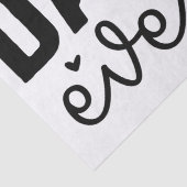 Aangepaste foto beste vader ooit tissuepapier (Detail)