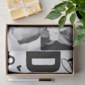 Aangepaste foto beste vader ooit tissuepapier (Geschenk)