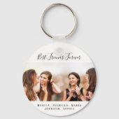 Aangepaste foto beste vrienden voor altijd sleutelhanger (Achterkant)