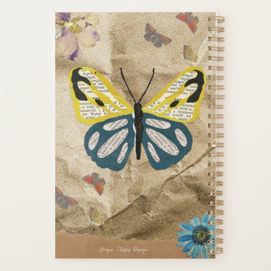 Aangepaste foto bevestiging cadeau voor haar plann planner (Achterkant)