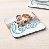 Aangepaste foto bier onderzetter (Linkerzijde)