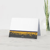 Aangepaste Foto (binnen) Afstuderen Bedankt Kaart  (Achterkant)