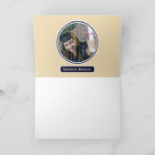 Aangepaste Foto (binnen) Afstuderen Bedankt Kaart  (Binnen)
